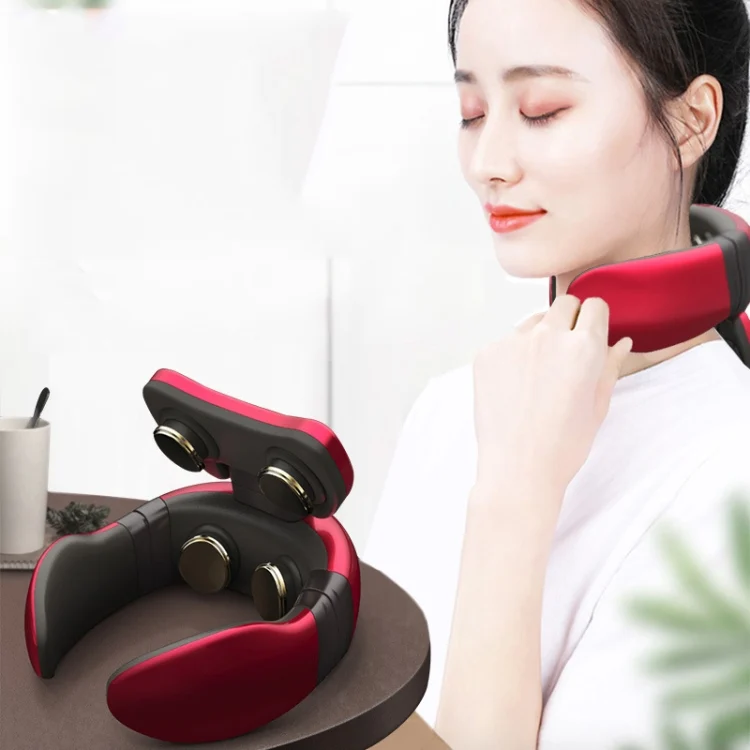 TBD0327336401A_5.webp Four-head Shoulder and Neck Massager Pulse Neck Protector - Image 6