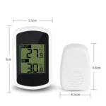 Mini High Precision Wireless Indoor and Outdoor Digital Thermometer - Image 3