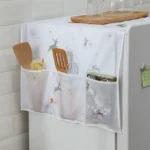 Simple Printing Refrigerator Household Appliance Waterproof Kitchen Storage Dust Cover - Image 6