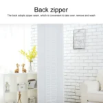 Simple Vertical Cabinet Type All Inclusive Air Conditioning Fabric Dust Cover, Size:170x50x30cm, Style:Fish Bone - Image 5