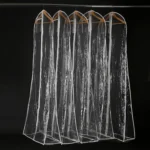Transparent Coat Wedding Dress Gown Protective Cover Dust Cover Storage Bag - Image 3