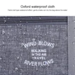 Portable Folding Travel Storage Bag Organizer Large Capacity Luggage Packing Tote Bag - Image 4