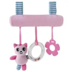 Baby Stroller Cartoon Animal Pendant Cradle Ornament Hanging Rattle