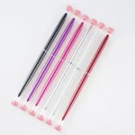 Nail Brush Color Painting Flower Carving Pen Pull Pen Light Therapy Gel Pen Flat Head Pen Nail Pen - Image 6
