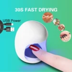 Mini Nail Light Therapy Machine Small Portable Quick-drying USB Nail Baking Lamp Drying Machine - Image 5