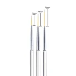 3pcs /Set Nail Double-Ended Color Brush Nail Art Drawing Pen Tool Set - Image 6