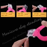 U-Shape Nail Tools Supplies Nail Clipper Dedicated Scissors Random Color Delivery - Image 6