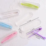 5pcs Portable Contact Lens Special Tweezer and Stick Set Travel Kit - Image 3