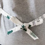 Nordic Style Cotton Linen Printing Apron - Image 4