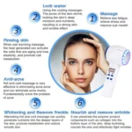 Face Care Device Hot Cold Hammer Cryotherapy Blue Photon Acne Treatment Skin Beauty Massager Lifting Rejuvenation Facial Machine - Image 13