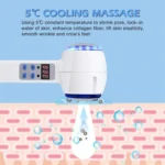 Face Care Device Hot Cold Hammer Cryotherapy Blue Photon Acne Treatment Skin Beauty Massager Lifting Rejuvenation Facial Machine - Image 15