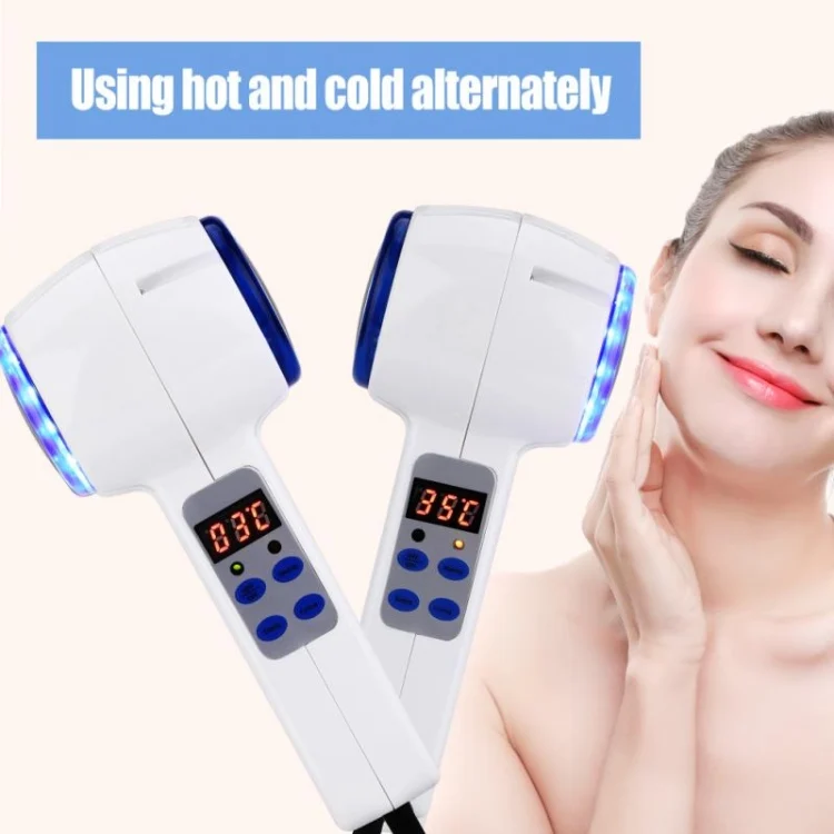 TBD03627348_7.webp Face Care Device Hot Cold Hammer Cryotherapy Blue Photon Acne Treatment Skin Beauty Massager Lifting Rejuvenation Facial Machine - Image 8