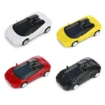 3PCS Solar Toys Car  Powered Mini Car Racer Toy For Kids - Image 3