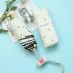 Mini Pocket 5 Folding Umbrella UV Protection Black Plastic Umbrella