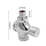Stool Flush Valve Urinal Delay Valve Hand Press Flush Valve - Image 3