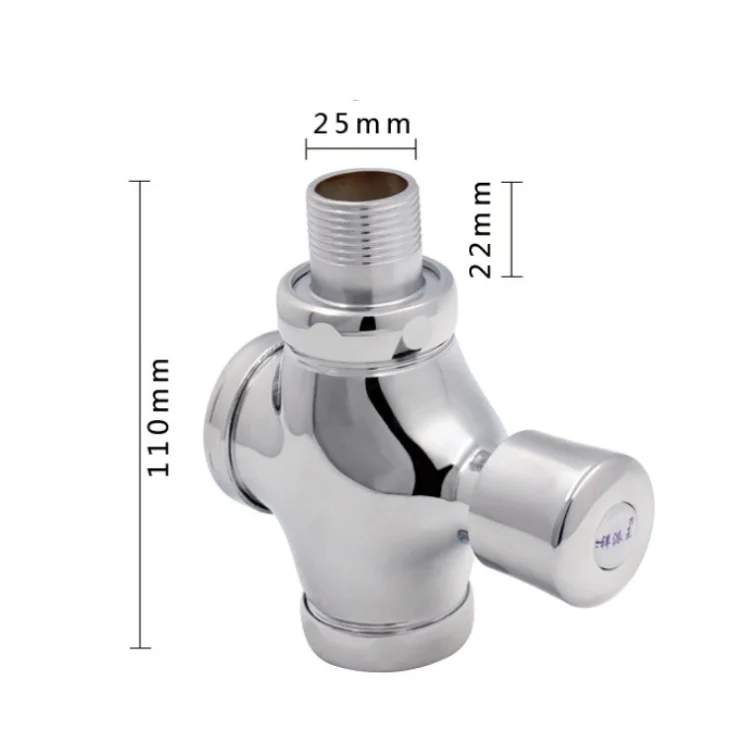 TBD0363642601_2.webp Stool Flush Valve Urinal Delay Valve Hand Press Flush Valve - Image 3