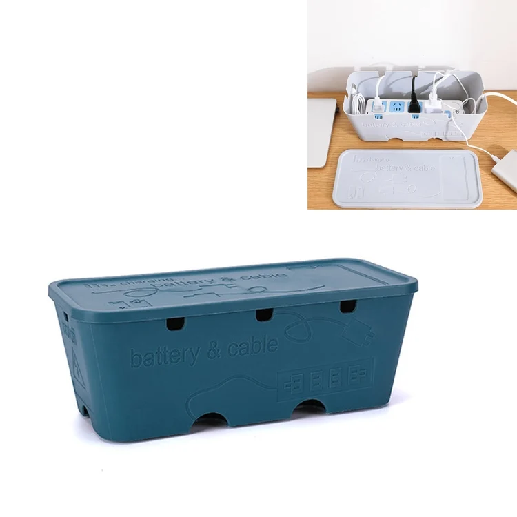 TBD0363646501A.webp Desktop Socket Power Data Cable Finishing Set Storage Box - Image 1