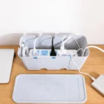 Desktop Socket Power Data Cable Finishing Set Storage Box - Image 3