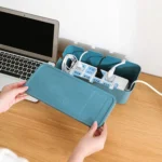 Desktop Socket Power Data Cable Finishing Set Storage Box - Image 4