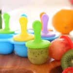 Silicone Mini Ice Pops Mold Ice Cream Ball Lolly Maker Popsicle Molds Baby DIY Food Supplement Tool - Image 5
