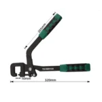 Tuosen Light Steel Keel Fixed Installation Hardware Tool Pliers 12 Inch Ceiling Perforated Keel - Image 5