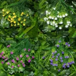 5 Branches Simulation Plastic Starry Rose Simulation Bouquet Home Decoration Flower - Image 4