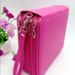 PU Leather School Pencil Case 184 Holes Large Capacity Colored Pencil Bag Box Multi-functional Pencilcase Art Supplies Gift - Image 2