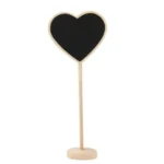 10 PCS Wooden Blackboard Chalkboard Mini Message Notice Board Table Wedding Party Decoration - Image 2