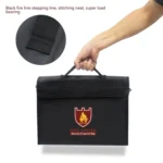 Office Fiberglass Cloth Filing Portable Fire Resistant Waterproof Safe Bag Folder - Image 3