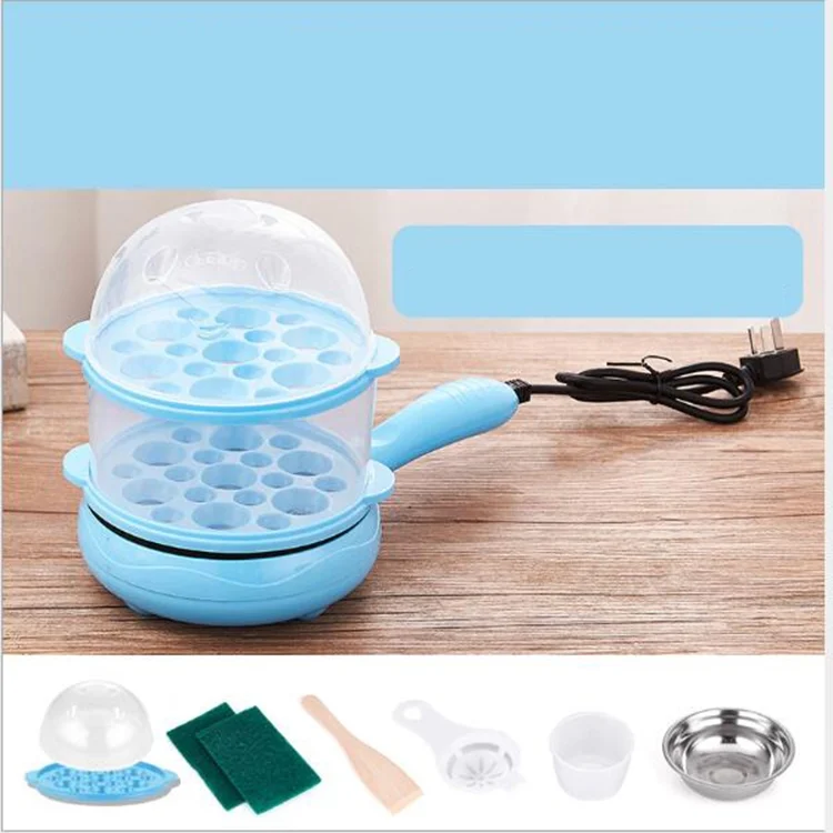 Multifunction Mini Non-Stick Frying Pan Boiler Steamer Cooker Poached Eggpot