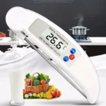 Folding Meat Thermometer Digital Kitchen Thermometer Food Cooking BBQ Probe - Image 3