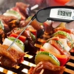 Folding Meat Thermometer Digital Kitchen Thermometer Food Cooking BBQ Probe - Image 5