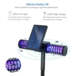 Solar Mosquito Killer Outdoor Waterproof Garden Light Villa Outdoor Mosquito Trap - Image 4