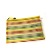 12 PCS Multicolor Plastic A5 Document Zip Up Mesh File Storage Bag, Size: 22x18cm - Image 6