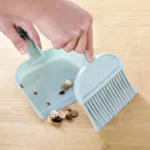 Household Mini Broom Desktop Small Broom Keyboard Brush Cleaning Tool Set Random Color - Image 2