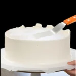 15cm Stainless Steel Cream Spatula Cake Silk Flower Scraper Baking Tool - Image 4