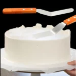 15cm Stainless Steel Cream Spatula Cake Silk Flower Scraper Baking Tool - Image 5