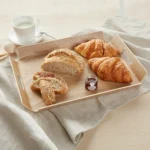 Wooden Dinner Plate Serving Plate Pastry Tray - Image 2