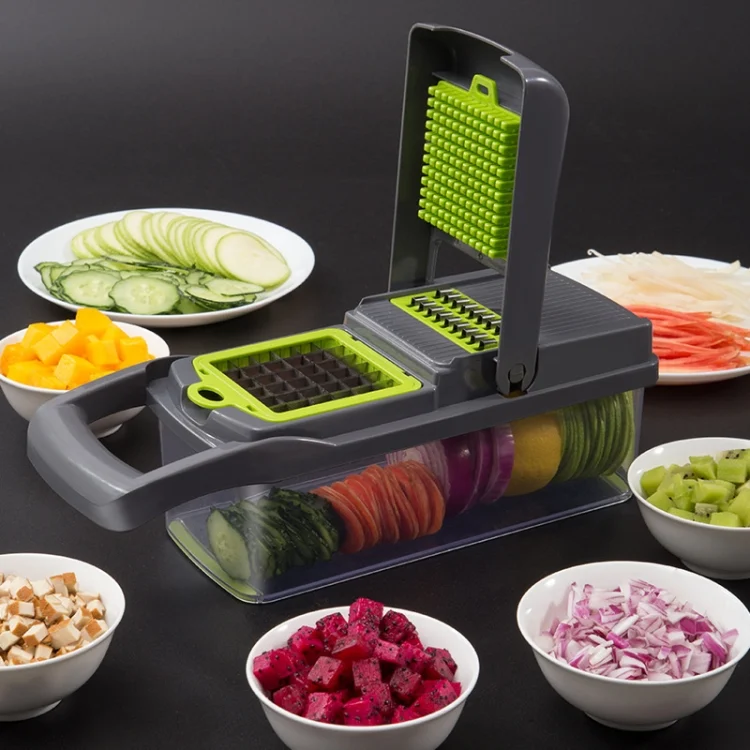 TBD03721490.webp Vegetable Cutter Kitchen Slicer Fruit Cutter Potato Peeler Carrot Cheese Grater Vegetable Slicer - Image 1