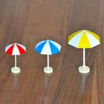 2 PCS Miniature Sun Umbrella DIY Home Garden Decoration Cute Umbrella Table Ornament Handicrafts - Image 3