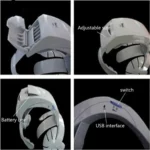 Electric Head Massage Relax Brain Acupuncture Points Stress Release Massager - Image 2