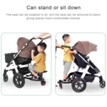Baby Stroller Standing Board Stroller Accessory Outdoor Activity Board - Image 5