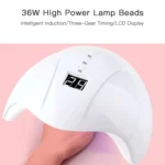 36W UV Led Lamp Nail Dryer 12 Leds for Nail Machine Curing 30s/60s/99s Timer USB Connector - Image 5
