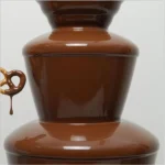 4 Layers Electrical Chocolate Fountain Chocolate Melt Fondue Waterfall Machine - Image 5
