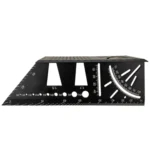 3D Woodworking Stop Gauge Aluminum Alloy Multi-function Angle Ruler - Image 2