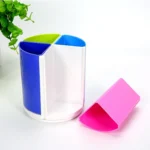 Multifunctional Colorful Detachable Rotary Stationery Office Round Pen Holder - Image 6