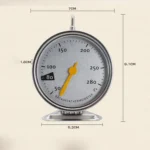 Hanging High Temperature Resistance Stainless Steel Oven Thermometer Kitchen Tools - Image 5