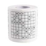 3 Rolls Creative Sudoku Toilet Paper Roll Paper Facial Tissue - Image 2
