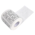 3 Rolls Creative Sudoku Toilet Paper Roll Paper Facial Tissue - Image 5