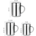304 Stainless Steel Double Insulation Coffee Drink Milk Water Mugs Durable Drinking Cup with Lid - Image 6